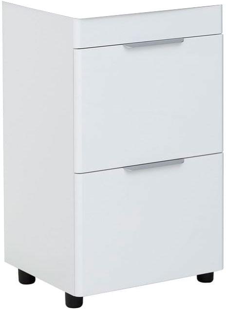 Тумба напольная Aquanet Ирис new 50 см, 2 ящика, без раковины Ирис, цв. белый, ZZ