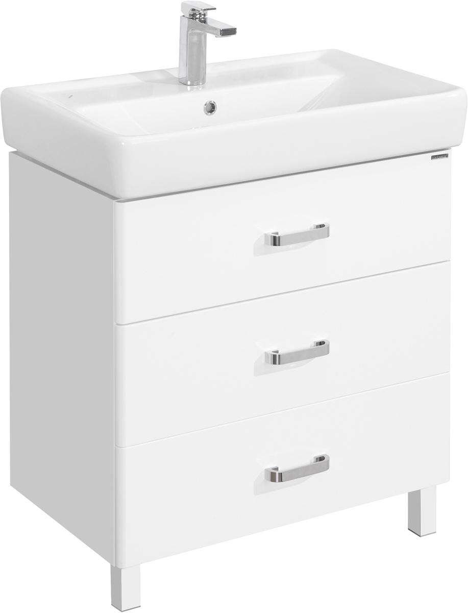 Тумба напольная Америна 60 М, 564x845x439 мм, цвет белый, без раковиныТигода 60 ZZ