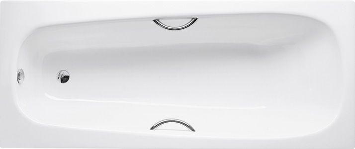 Ванна 170х75хh42(56)см,с шумоиз,(БЕЗ ручек арт.B080-901cr,без ножек арт.B23-1500),(цв.белый с антислип,с Glaze Plus),(д/станд.сл-перел.),Bette Form KL