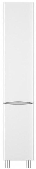 Шкаф-колонна напольная 350x300x1950 мм, на ножках, левый, цвет белый ZZ