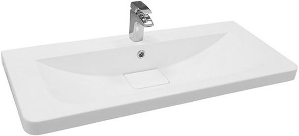 Раковина Шерилл-105см, с декоративной накладной на сливе ZZ