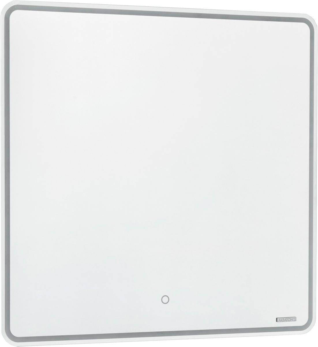 Зеркало "Шерилл-85", 850*820*29 мм, с втутр.подсветкой, сенсорным выключателем и системой подогрева ANTI-STEAM ZZ