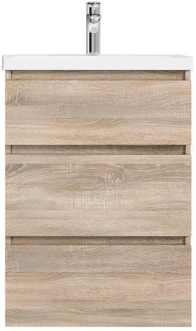 Тумба без раковины напольная 65 см Gem S, цвет светлый дуб ZZ