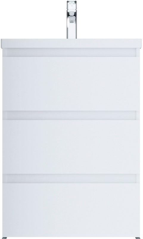 Тумба без раковины напольная 60 см Gem S, цвет белый глянец ZZ