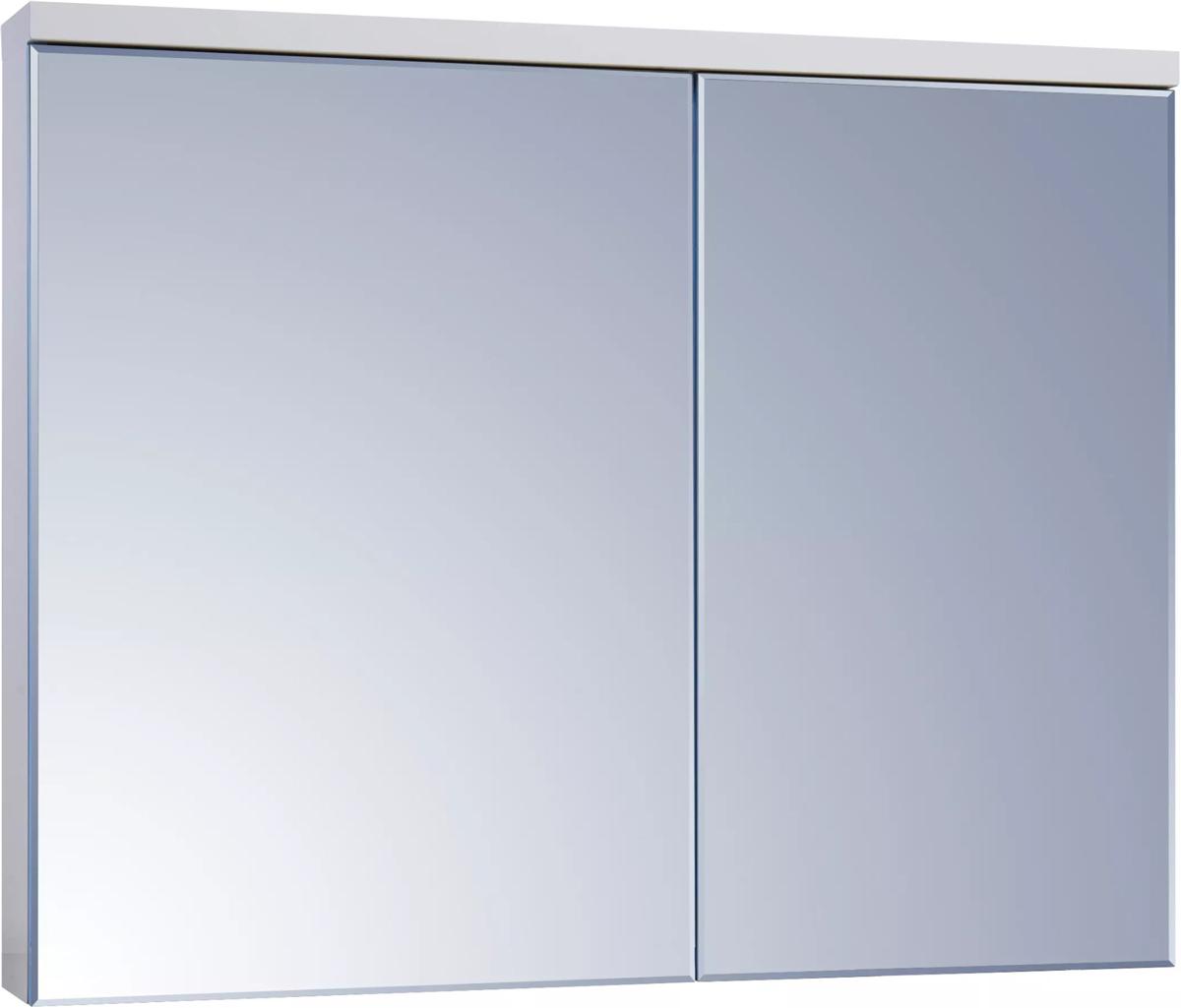 Зеркало-шкаф "Брук" 1000*800*20, с выключателем и розеткой, крепеж в комплекте ZZ