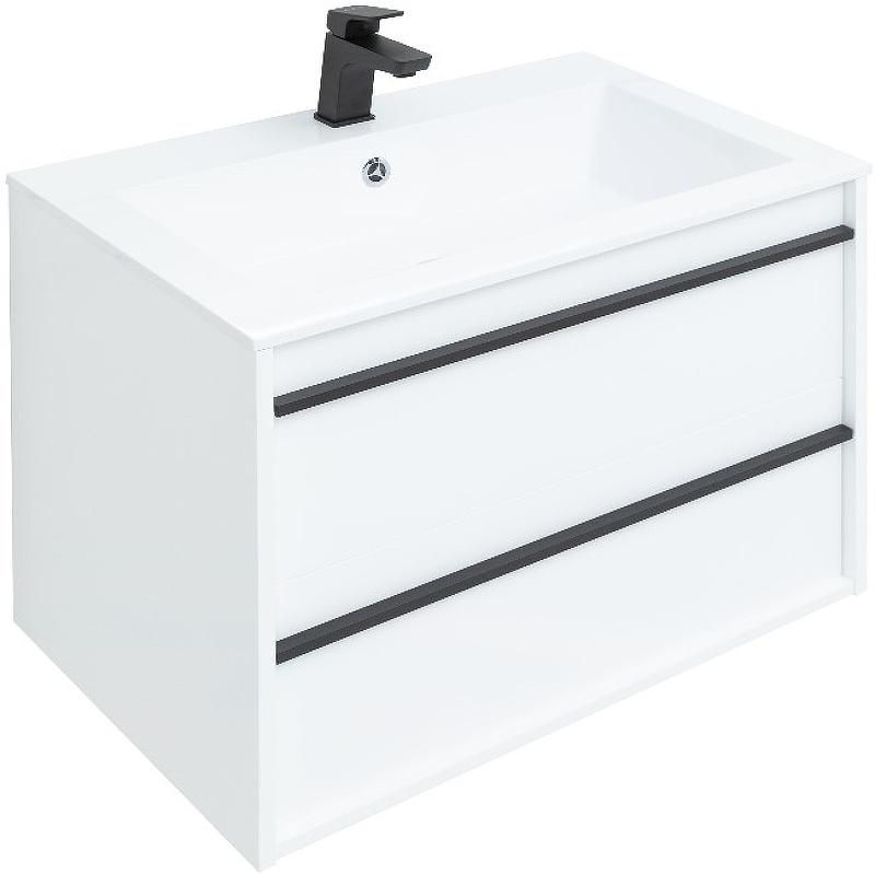 Тумба под раковину Lino 70 белый, матовый (253902)