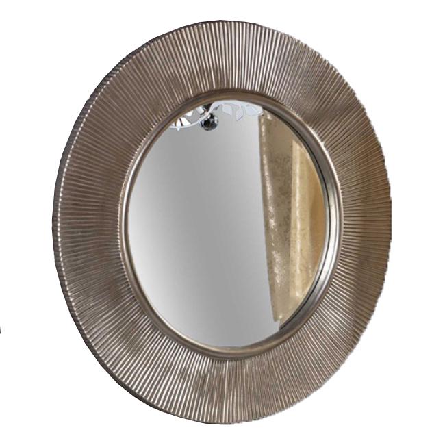 Зеркало SHINE серебро d82 KL