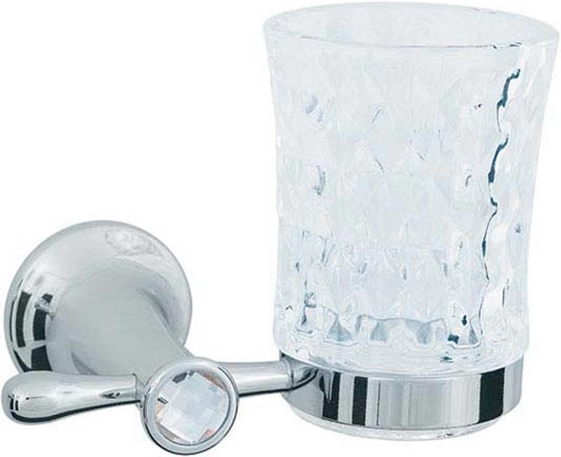Стакан для зубных щеток  PURO, подвесной, крепеж в комплекте, хром XX