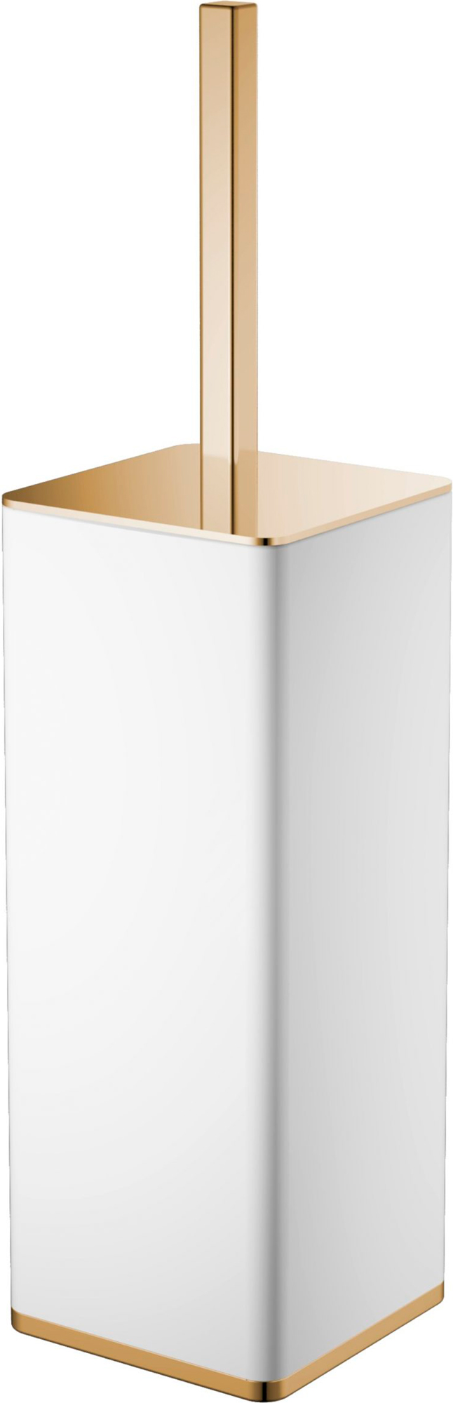 Ершик напольный  Boheme 10949-W-G, цв. золото / белый, ZZ