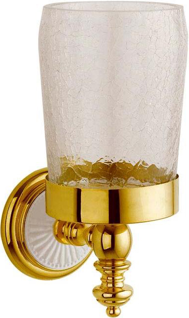 Стакан подвесной Palazzo 10104, 8x11.5x19.5 см,  цв. золото, ZZ