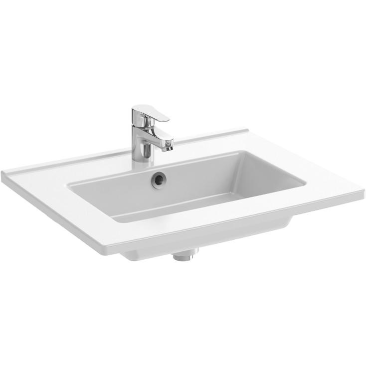 Раковина для мебели OLA, 61x45,8 см., белая ZZ