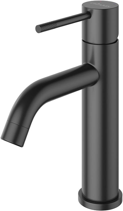 Смеситель для раковины, с д/к, (цв.черный матовый), Relax ZZ