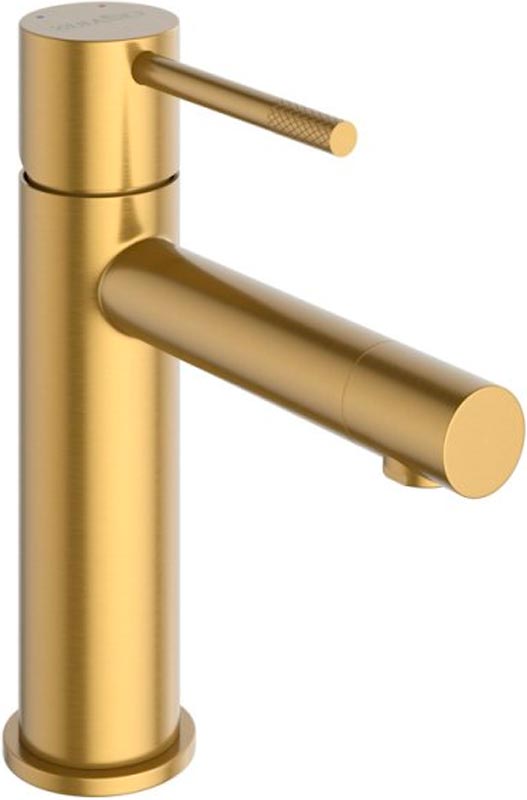 Смеситель для раковины, с д/к, (цв.брашированное золото), Relax ZZ