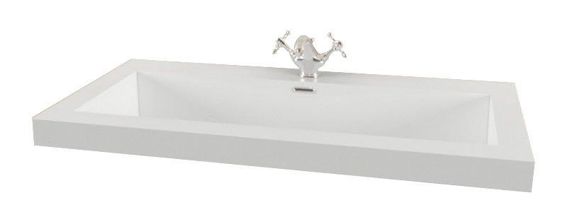 Раковина Прима 1000 для тумбы Оникс, Карат, белая (БЕЗ ТУМБЫ НЕ ПРОДАЕТСЯ!) XX
