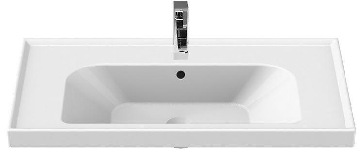 Раковина Cerastyle Frame 90 (фаянс) для тумбы Палермо, белая (БЕЗ ТУМБЫ НЕ ПРОДАЕТСЯ!)ZZ