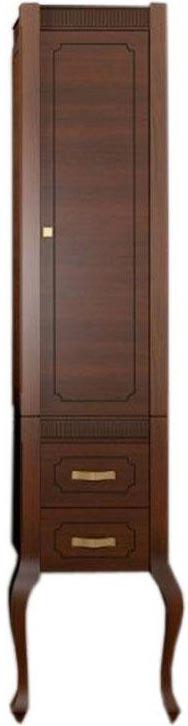 Пенал Фреско напольный 395*1960*322 мм, правый, цвет орех ZZ