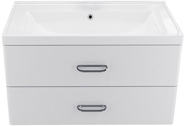 Тумба подвесная "FUJI -80", цвет белый, без раковины "DEEP-80", ZZ