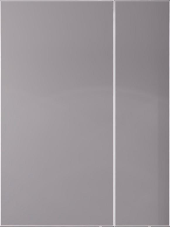 Зеркальный шкаф Арабеско 600/850/137 мм, без подсветки, цв. белый, ZZ