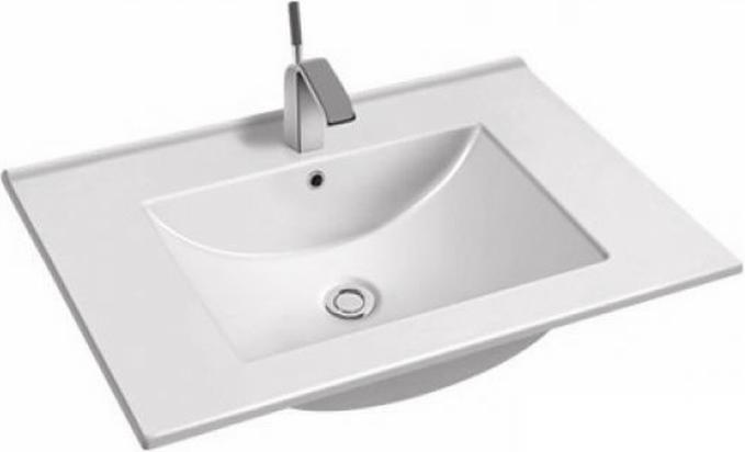 Раковина - 60 см, для мебели, белая ZZ