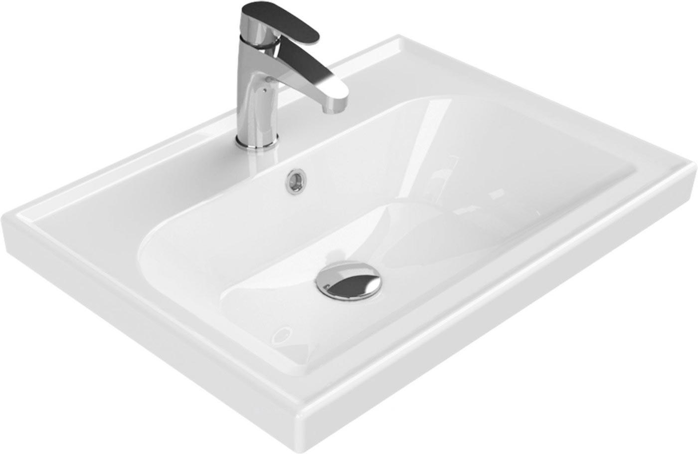 Раковина Cerastyle Frame-60 см (БЕЗ ТУМБЫ НЕ ПРОДАЕТСЯ!) ZZ