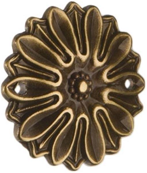 Заглушка (1 шт) на зеркало Opadiris в виде бронзового цветка, цв.бронза ZZ