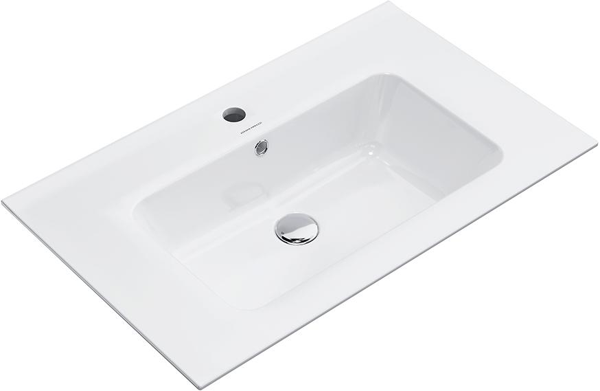 Раковина мебельная 75 см, для тумбы "Piano"