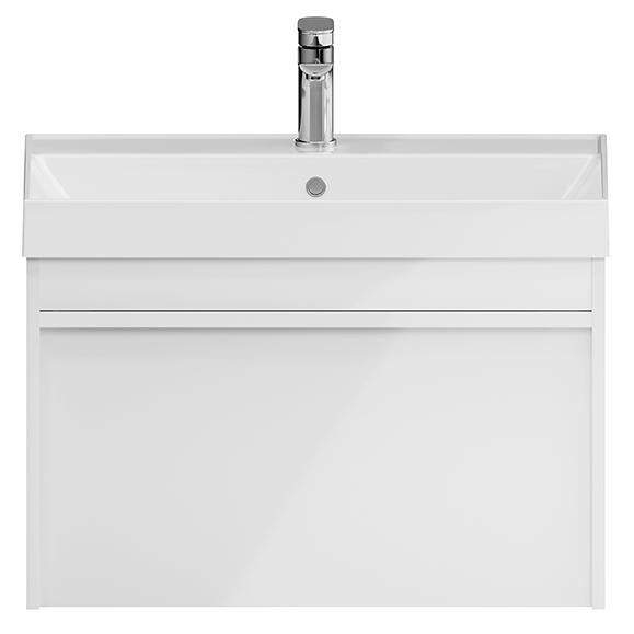 Тумба MODULA  подвесная 70 см с 1 выдвиж.ящиком и 1 органайзером, цвет белый ZZ