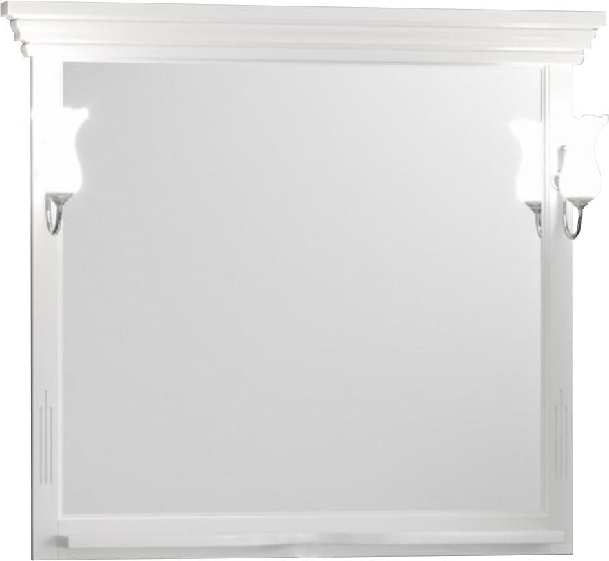 Зеркало Риспекто 105, 1090*1010*120мм, цвет белый/9003, без светильн. ном. n034294, крепеж в комплекте ZZ