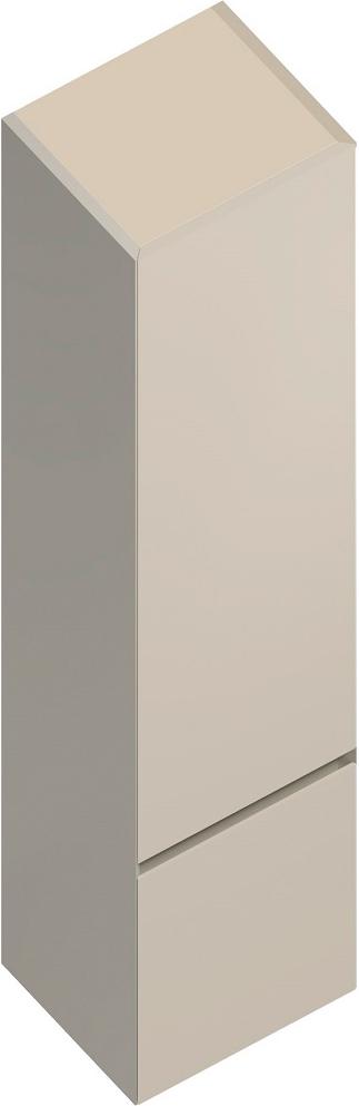 Пенал CUBO подвесной правый 165, лимо матовый