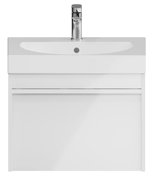 Тумба MODULA  подвесная 60 см с 1 выдвиж.ящиком и 1 органайзером, цвет белый ZZ