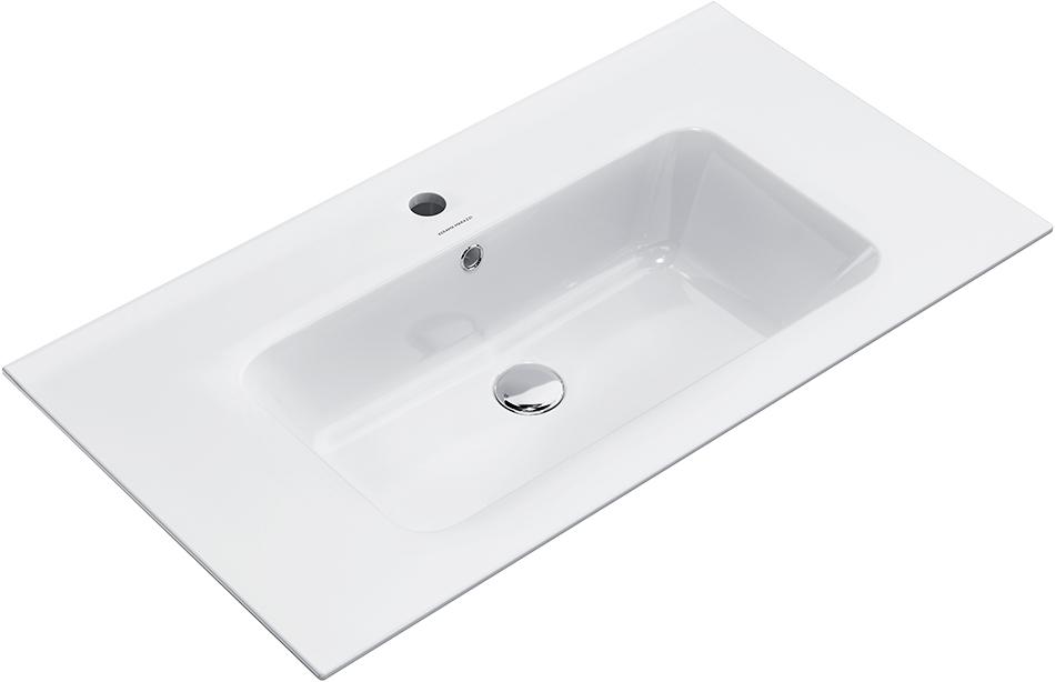 Раковина мебельная 85 см, для тумбы "Piano"