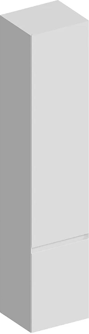 Пенал CUBO подвесной правый 165, белый матовый ZZ