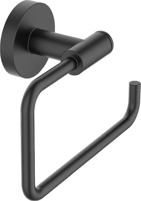 Держатель туал.бумаги, открытый, (цв.черный матовый), Basic ZZ