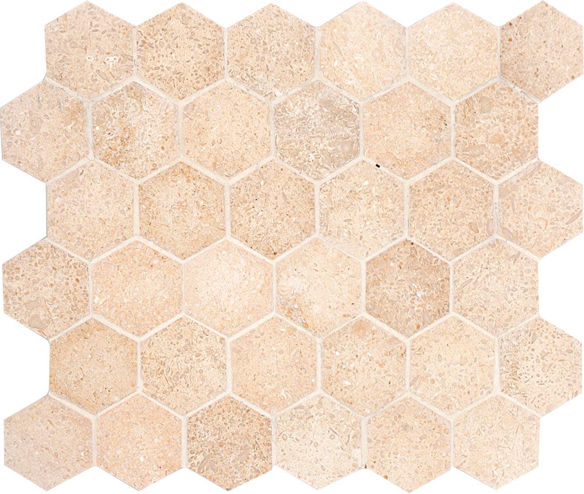 Seashell honed hexagon 2 ZZ |26.5X31X1
