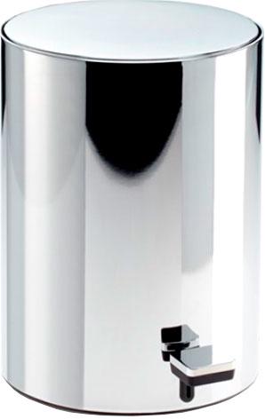 Ведро 23,5хh32см, с педалью и крышкой, с микролифтом, (цв.хром), TE 50 ZZ