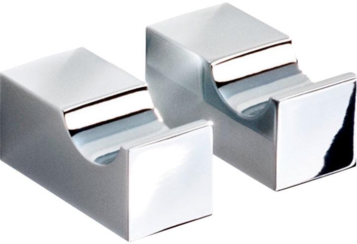 Набор из 2х одинарных крючков, (цв.хром), Corner ZZ