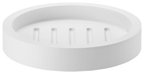 Мыльница настольная (цв.белый), Stone ZZ