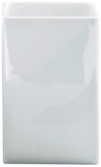 Стакан наcтольный 11,5х7х7см, (белая керамика), DW 627 ZZ