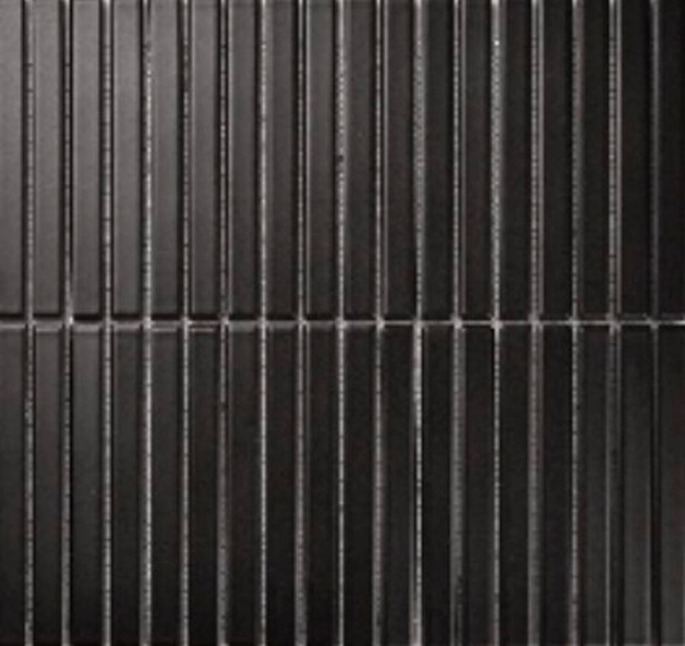 Mosaic 1.5х14.5 Y15F808 Черный матовый 29.4х31.3