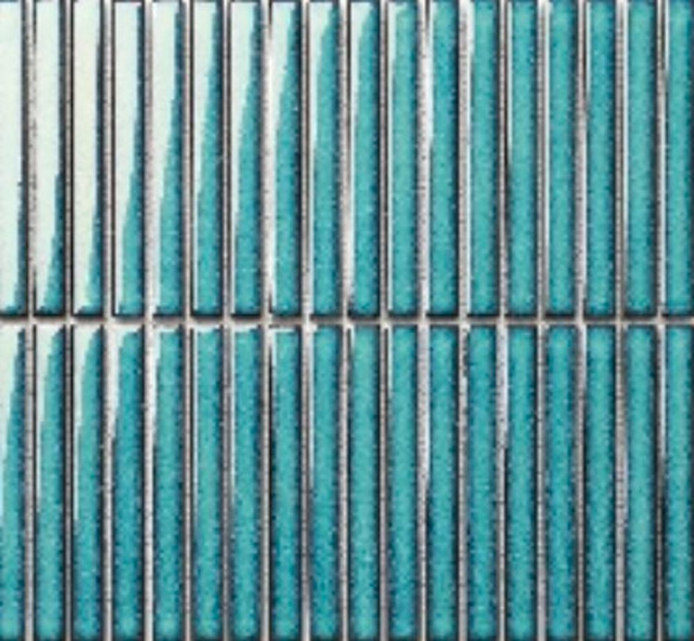 Mosaic 1.5х14.5 Y15FW28 Бирюзовый глянцевый 29.4х31.3