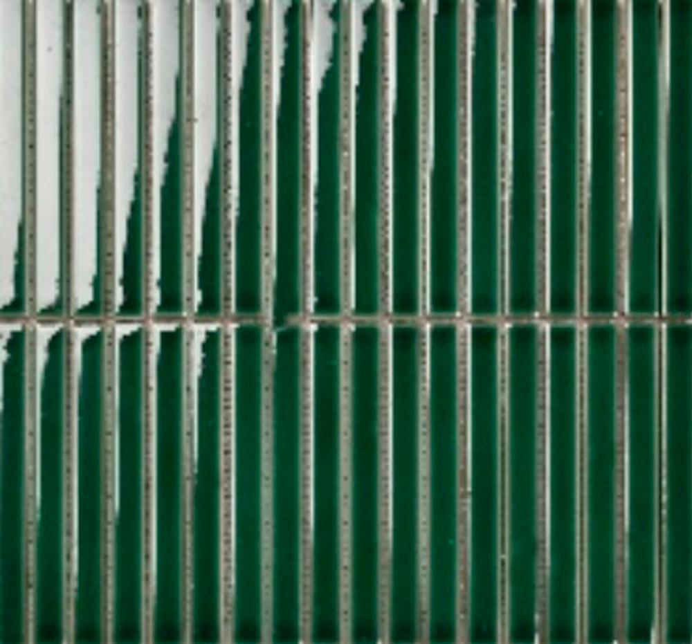 Mosaic 1.5х14.5 Y15F340 Зеленый глянцевый 29.4х31.3