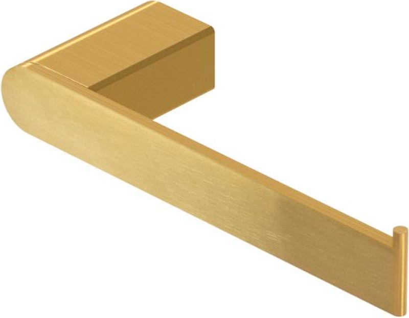 Держатель туал.бумаги, открытый, (цв.брашированное золото), Stylus ZZ