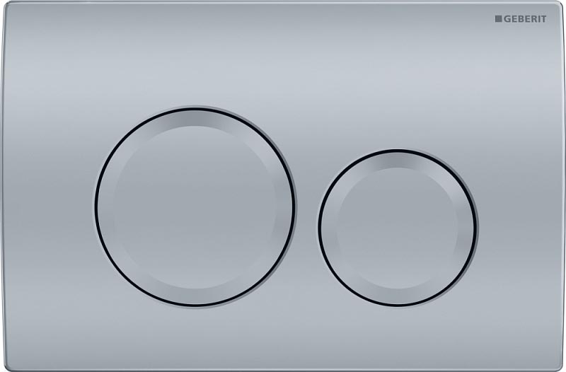 Клавиша смыва монтажного элемента для инсталляции, хром матовый, Delta  ZZ