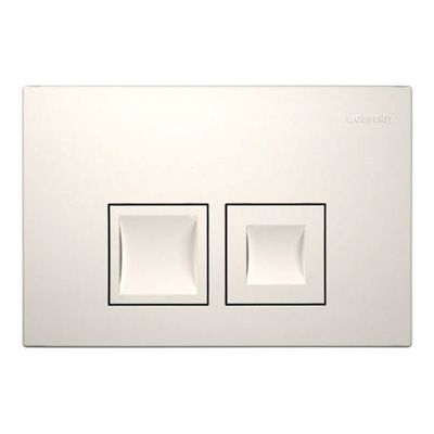 Клавиша двойного смыва "Delta50" для инсталляции арт.458.160.00.1, цвет белый ZZ