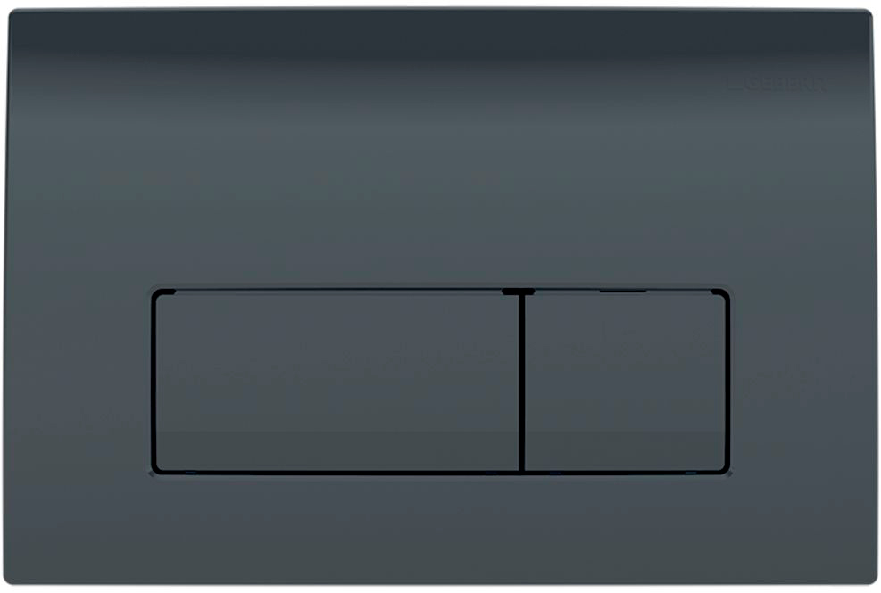 Клавиша смыва 115.119.DW.1 Delta50 монтажного элемента для инсталляции 111.153.00.1, цв.черный