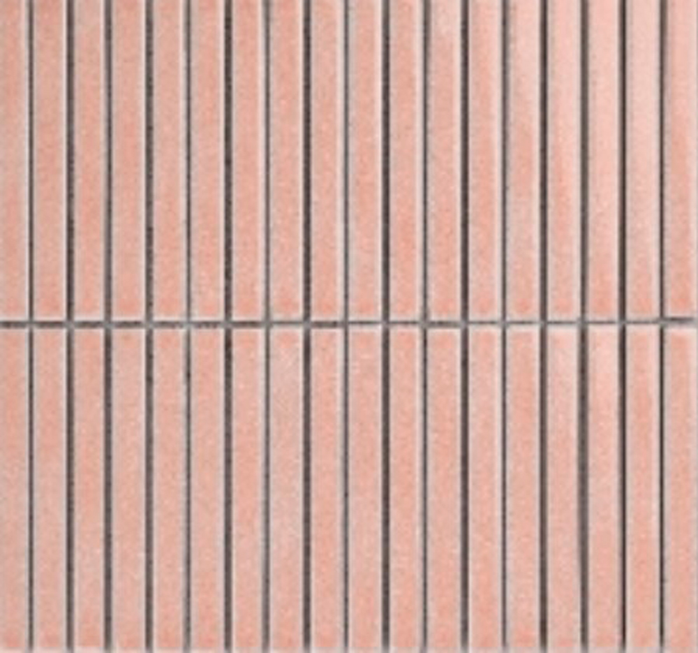 Mosaic 1.5х14.5 Y15FW42 Розовый матовый 29.4х31.3