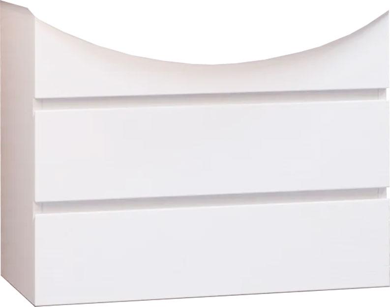 Тумба напольная Wing 60 см, 2 выдвижн. ящик, БЕЗ раковины Балтика 1WH110246, цв. белый ZZ