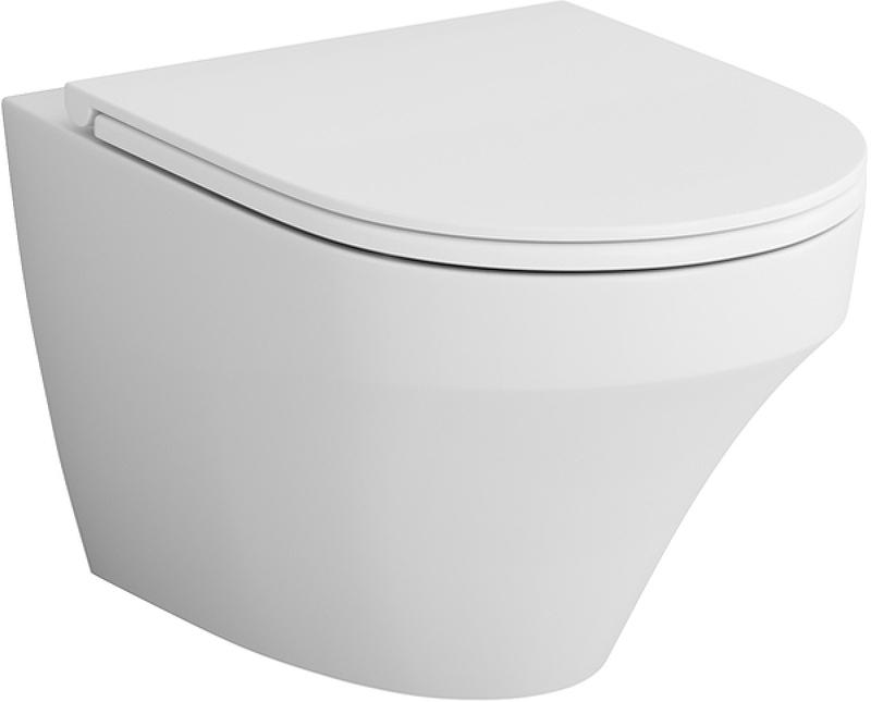 Унитаз подвесной Inspire 370*540*320, цвет белый, без крышки-сидения микролифт (n098355, n103600) ZZ