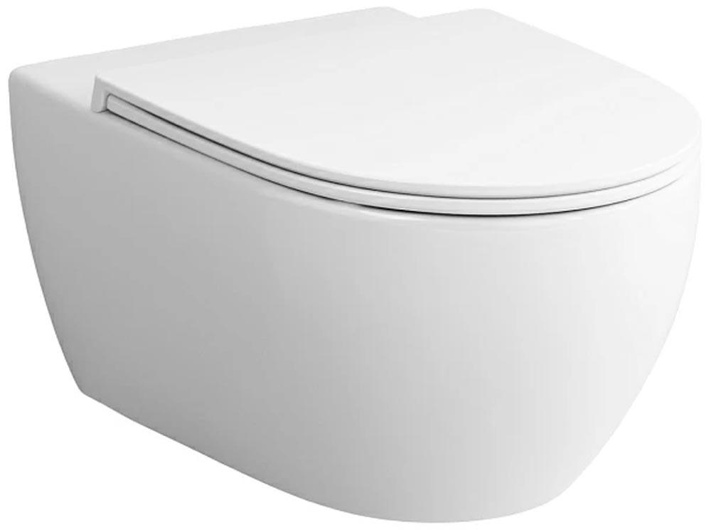 Унитаз подвесной Awe, крышка-сиденье с микролифтом в компл, белый ZZ