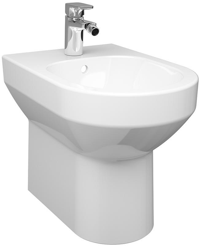 Биде напольное, Spirit, h420*520*350 мм, белое ZZ